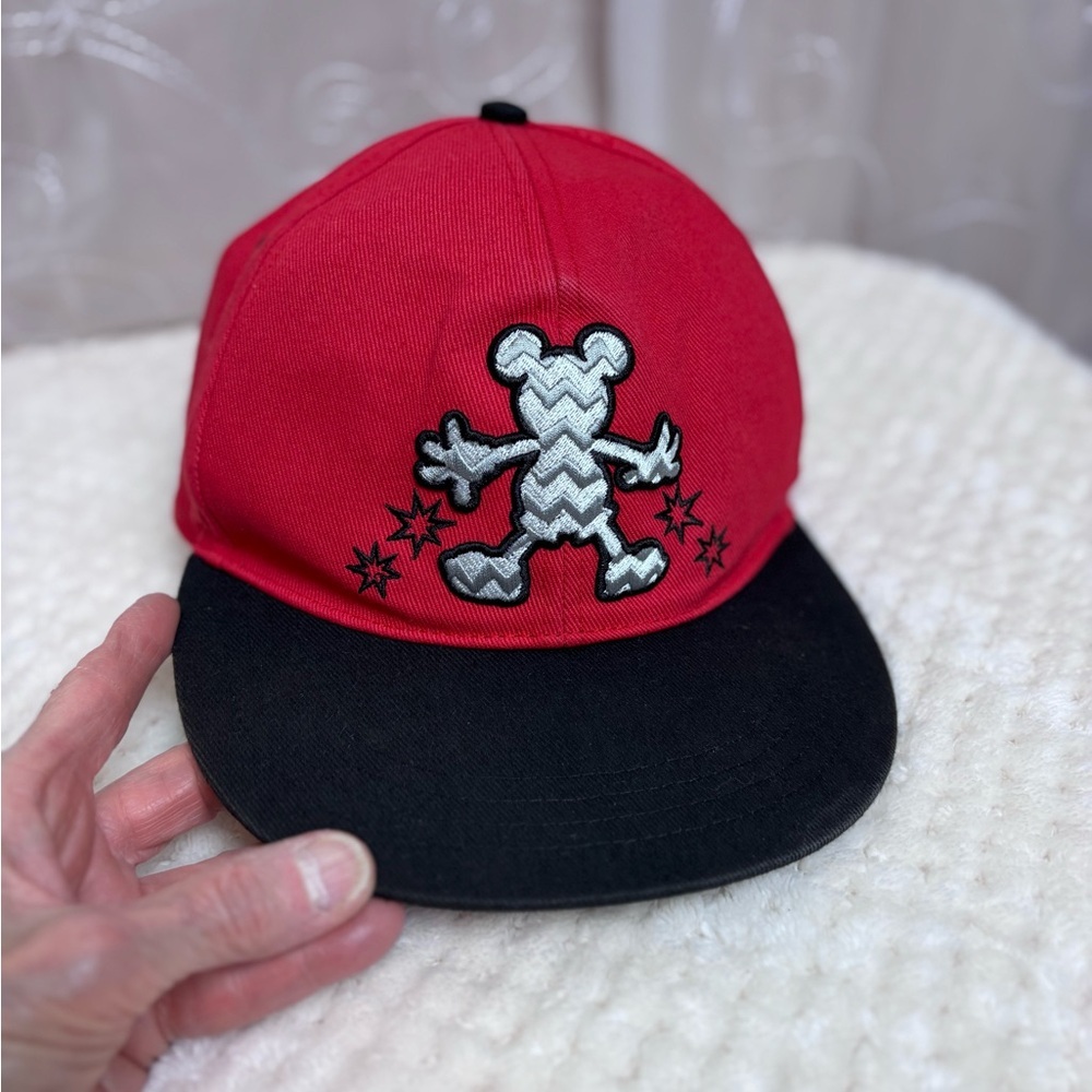 Disney Parks Authentic Original Mickey Mouse “1928” Red/Black Hat, Adult